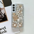thumbnail image 7 of Luxury Case for Galaxy S21 Ultra for Women, Bling Case for Galaxy S21 Ultra, Glitter Sparkle Shiny Stones Case for Samsung S21 Ultra, Pretty Girls Case for S21 Ultra with Rhinestones Crystal Diamond, 7 of 7