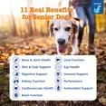 thumbnail image 3 of Zesty Paws Senior Advanced 11-in-1 Multivitamin Bites Chicken Flavor Dog Supplement, 60 Count, 3 of 11