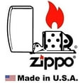 thumbnail image 3 of Zippo Satin Chrome Windproof Lighter with Tribal-Inspired Design – Z5409, 3 of 6