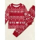 thumbnail image 3 of PatPat Conjuntos De Pijamas A Juego Con Estampado Navideño Tradicional Familiar, Ropa De Salón Para Hombres, Mujeres Y Bebés, 3 of 4