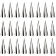 thumbnail image 1 of 24 moldes de acero inoxidable para crema pastelera, moldes cónicos para repostería, moldes para repostería, moldes para repostería, moldes para hornear, 1 of 4