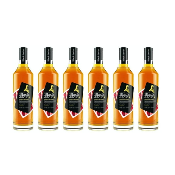Pack de 6 Whisky Black Jack 750 ml Black Jack 750 ml