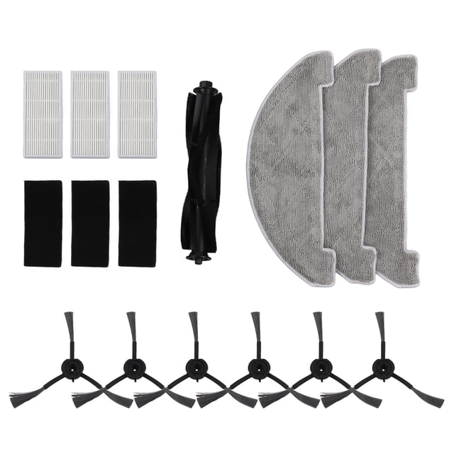 Floor Sweeper Replacement Accessory, Sweeper Accessories ABS Fiber Silicone Soft For Bedroom