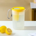 thumbnail image 2 of Jarra de agua Hervidor de 2200 ml Sunnimix con filtro de té Tetera de nevera sin BPA Amarillo, 2 of 7