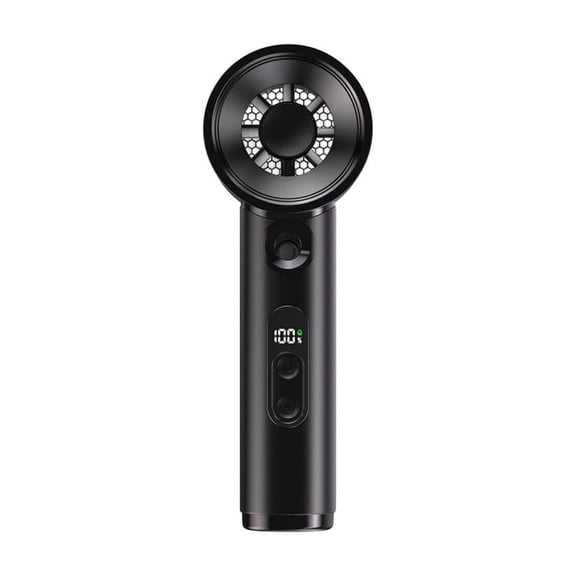 Portable Fan Misting Handheld Fan with 4000mAh Battery, 5 Speeds Personal Fan Rechargeable, USB-C Cooling Fan with Water Tank, Mini Desk Fan for Outdoor Travel Office Home Use