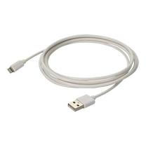AddOn 6in USB 2.0 A Male to Lightning Male White Cable USB2LGT6INW
