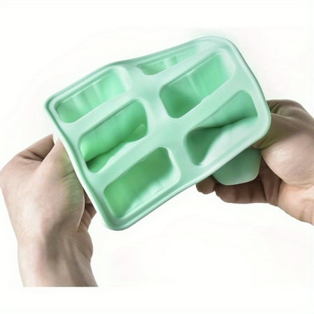 

XIAOGZAHUOP Durable BPA-Free Silicone Ice Maker - Set of Reusable Plastic Popsicle Molds with Easy Release - Homemade Treats Kitchen Gadget for Crafting Delicious Frozen Creations