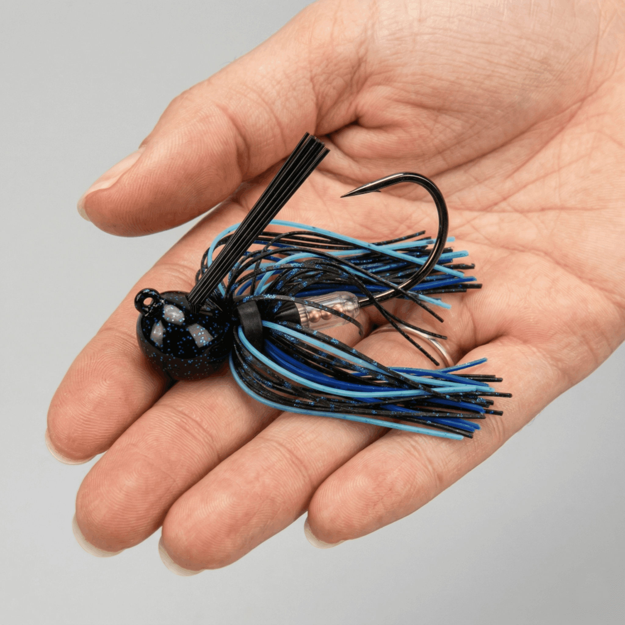 Buckeye Lures G-Man Flipping Jig 3/8 oz. – Black Blue