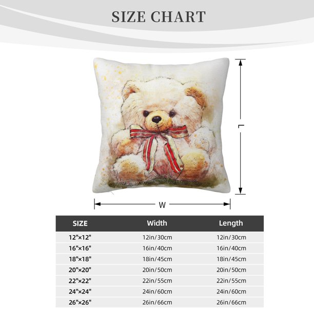 Cuscino Con Scritta "I Need A Bear Hug": L'abbraccio Che Ti Manca, Direttamente Sul Divano!