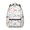 Unicorn and Star-2, variant on Unicorn and Wing Pink Pattern Backpack for School, Cute School Bag with Adjustable Shoulder Straps and Padded Back, 15.3"x11"x7.1"