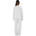 thumbnail image 5 of Womens Sweatsuits 2 Piece Lounge Matching Sweat Sets Fall Outfits Light Gray XL, 5 of 7