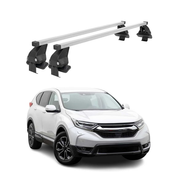 Smooth Roof Rack For Honda CR-V 2017-2023 Silver Carrier Top Cross Bar Luggage