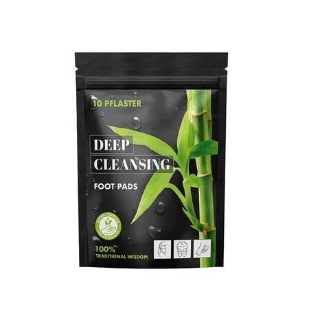 Deep Cleansing Bamboo Footpads Foot And Body Balm Detox Detox Foot ...