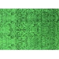 thumbnail image 1 of Ahgly Company Indoor Rectangle Oriental Green Industrial Area Rugs, 3' x 5', 1 of 4