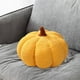 thumbnail image 5 of Almohadas de calabaza de Halloween Decoración del hogar Juguetes de peluche de Halloween Calabaza 3D Amarillo, 5 of 9