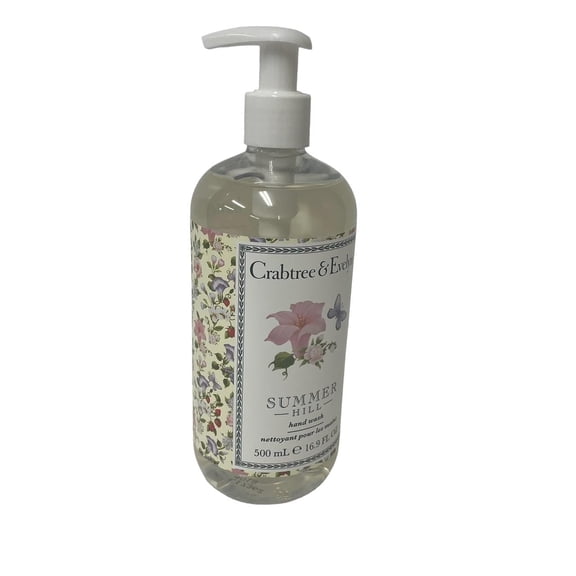 Crabtree & Evelyn Summer Hill Hand Wash 16.9 fl oz/ 500ml