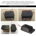 thumbnail image 4 of 18V~20V 2-In-1 Battery Converter Adapter Converter Compatible with and Milwaukee 18V~20V Lithium Battery 18V~20V Power Tool Li-ion Battery DIY Adapter Accessory, 4 of 7