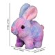 thumbnail image 4 of Juguete Conejo Conejito Realista Pet Pascua Regalos para () Purple, 4 of 7