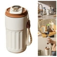 thumbnail image 2 of Thermal Mug 450ml Stainless Steel Vacuum Leak-Proof Travel Mug with Lid Cup, 2 of 19