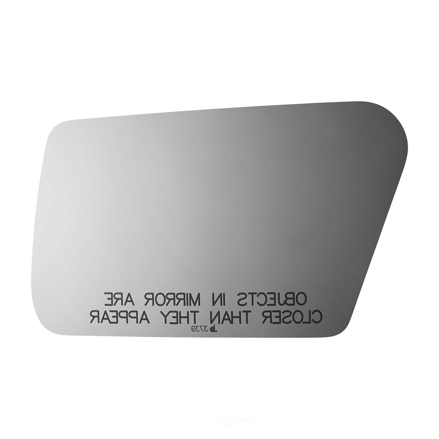 Burco Side View Mirror Replacement Glass - Clear Glass - 3739