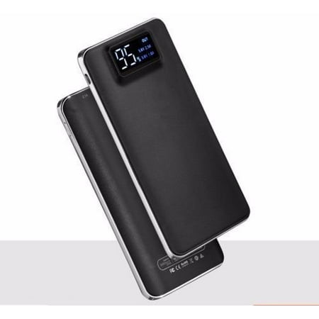 Portable 500000mAh LCD Power Bank External 2 USB Battery Charger For Cell Phone