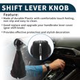 thumbnail image 3 of Unique Bargains Car Gear Shifter Knob with Cover 5 Speed Manual Stick Shifter Knob for Mini Cooper F55 F56 Faux Leather, 3 of 6