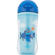 Dr. Brown's Insulated Straw Cup, 10 oz (12m+), Pretend Play Blue, Single