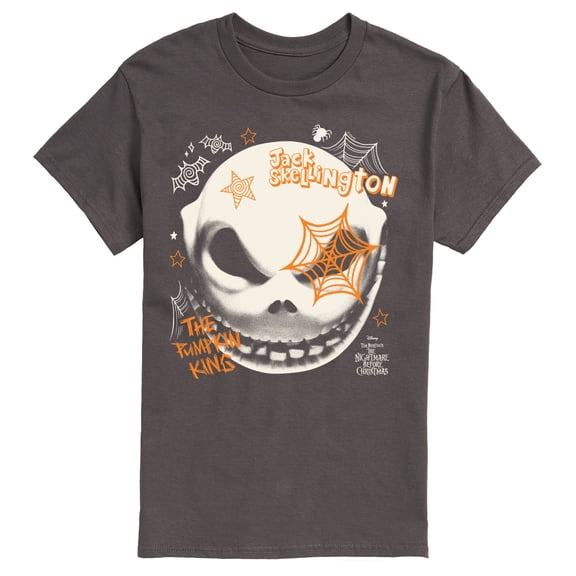 The Nightmare Before Christmas - Jack Face - Men's Short Sleeve Graphic T-Shirt