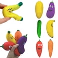 thumbnail image 4 of Jumbo Squishies Slow Rising Squishy Eggplant Charms Fruit Squishies Cream Scented Stress Relief Kawaii Butter Squishy Cheese Squishy Big Squishy, 4 of 4