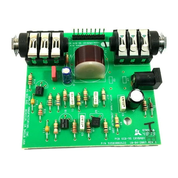 Dunlop Crybaby GCB95 Wah Circuit Board Replacement