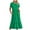 Green, variant on LYEAA Short Sleeve Womens Dresses with Pockets Casual Plus Size Elegant Loose Tiered Long A Line Dresses Crewneck Solid Fashion Flowy Summer Beach Vacation Comfortable Dresses Purple S