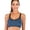 Blue, variant on KingShop Sports Bra Vest Space Dye Seamless Wirefree Stretchy Breathable Removable Pads for Fitness Gym Yoga Running Sports Top Gym Fitness Running