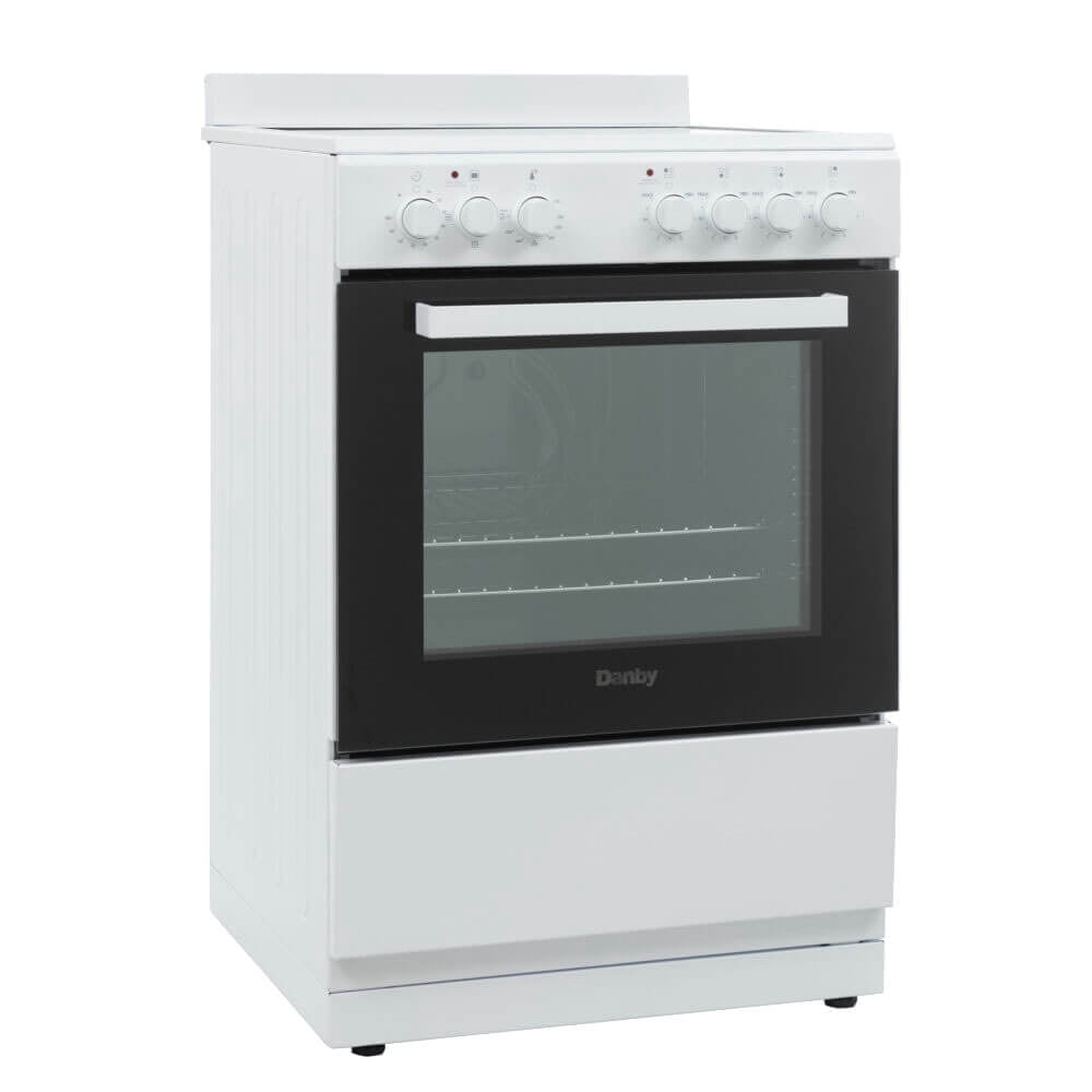 Danby DER24V1W 2.5 Cu. Ft. White Freestanding Electric Range