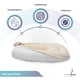 thumbnail image 2 of Nido Portátil Memory Foam Almohada Lactancia Color Hueso, 2 of 9
