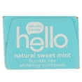 Hello Natural Sweet Mint Fluoride Free Toothpaste, 4.2 oz