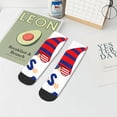 thumbnail image 7 of Fuzoiu 4th of July Gnomes Print Adult Socks, Crew Moisture-wicking Socks, Unisex Cushion Crew Socks,Casual Sports Ankle Socks, 7 of 7