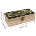 thumbnail image 2 of Black Adam Caja Organizadora de Madera Rústica - Caja Decorativa Multifuncional para Escritorio, Hogar, Oficina, Joyas y Manualidades, 2 of 6