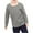 Gray, variant on Generic Toddler Kids Boys Girls Soft Cotton Shirts Fall Long Sleeve Tops Plain Color Crewneck Sweatshirts Soft Warm Pullover