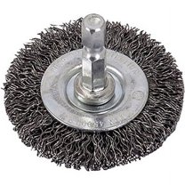 2" Wire Wheel with 1/4" Shank - Coarse Wire 1860