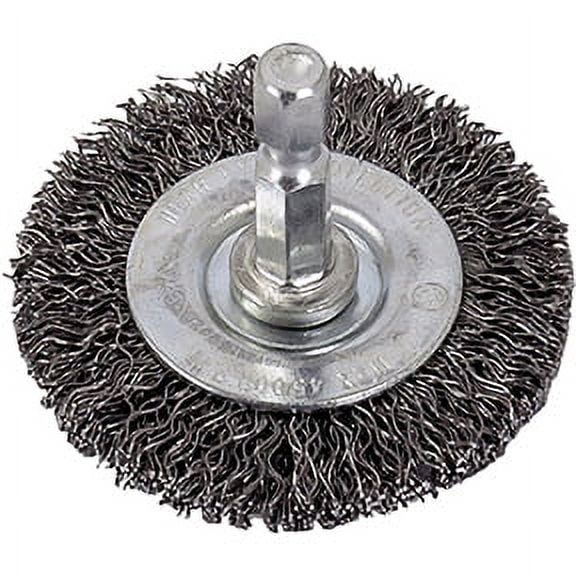 2" Wire Wheel with 1/4" Shank - Coarse Wire 1860