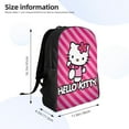 thumbnail image 4 of Hello Kitty Backpack, Travel Laptop Backpack, Water Resistant College School Computer Bag, Durable Daypack, Fit 16 Inch Notebook, 4 of 8