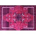 thumbnail image 1 of Ahgly Company Indoor Rectangle Persian Pink Traditional Area Rugs, 7' x 10', 1 of 4