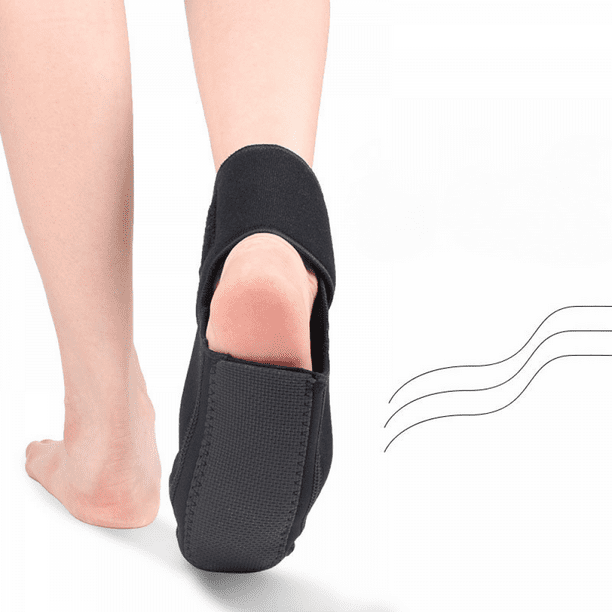 BraceAbility Plantar Fasciitis Night Sock | Soft Stretching Boot Splint for  Sleeping, Achilles Tendonitis Foot Support Brace(Medium)