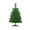Green, variant on Darzheoy Mini Christmas Tree 11.8" Tabletop Christmas Tree Set Mini Christmas Tree Decoration Tabletop Window Display Christmas Decoration Supplies