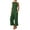 Green, variant on Linen Sets for Women 2 Piece Summer Women Suit Fashion Comfortable Vest and Long Pants Solid Color Top Set Suit Wide Leg Pants Tracksuit Lounge Matching Sets Army Green S