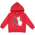 thumbnail image 2 of Inktastic Let It Snow Snowman Toddler Hoodie, 2 of 4
