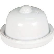 Reston Lloyd 99103 Terra Cotta  Garlic Baker  White