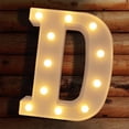 thumbnail image 4 of Letras Iluminadas con Luces LED VITI D para Decoración de Pared y Bodas, 4 of 6