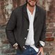 thumbnail image 5 of Top De Chaqueta De Traje Informal, Chaqueta De Traje De Solapa Para Hombre De Un Solo Pecho Transpirable Para Hombre Para El Hogar Para Citas ANGGREK Otros, 5 of 6