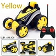 thumbnail image 2 of Yellow Luminous Stunt Rc Dump Truck, Double-Sided Rolling Car, Fun Play Time Activity For Kids, 2 of 4